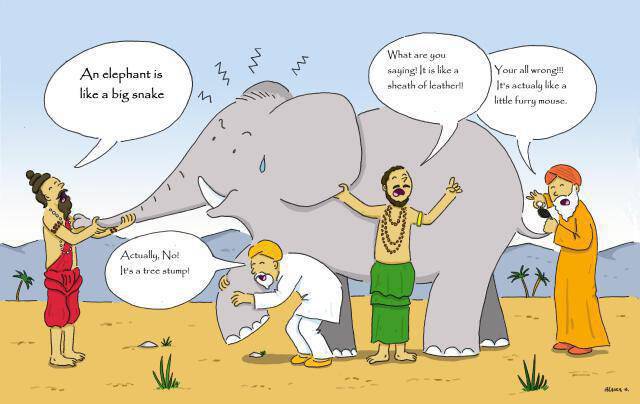 Οι τυφλοί και ο ελέφαντας – Μια διδακτική ιστορία