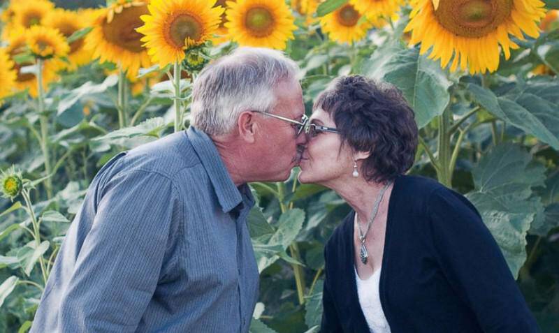 Η απόλυτη ιστορία αγάπης: Φύτεψε 400 στρέμματα ηλιοτρόπιο στη μνήμη της γυναίκας του που έχασε από καρκίνο