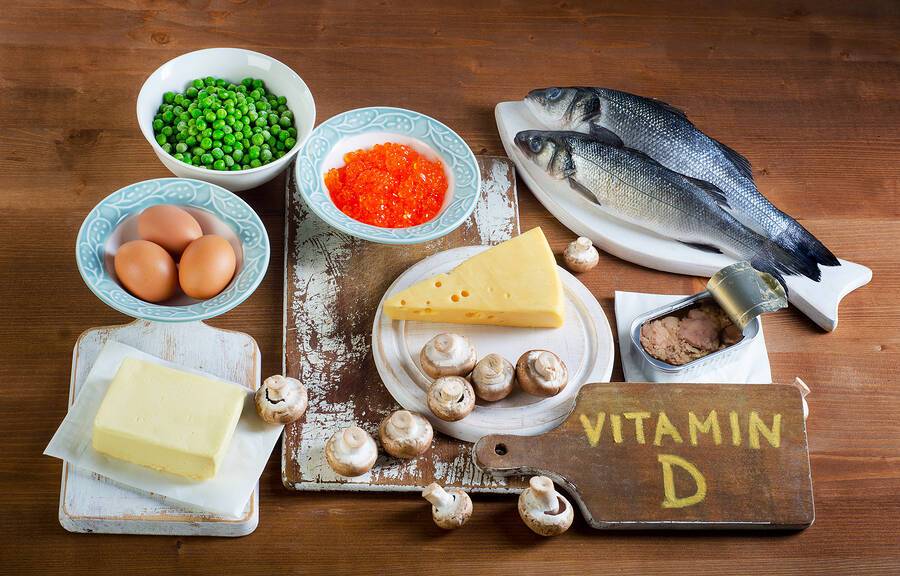 bigstock Food Sources Of Vitamin D On A 115739462