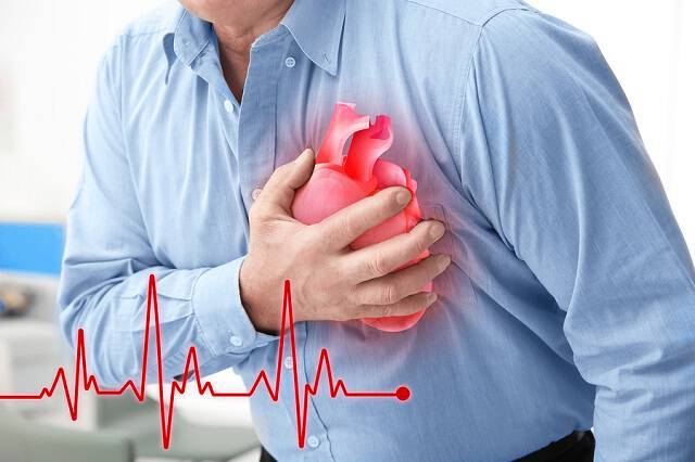 bigstock Heart attack concept Senior m 187741804