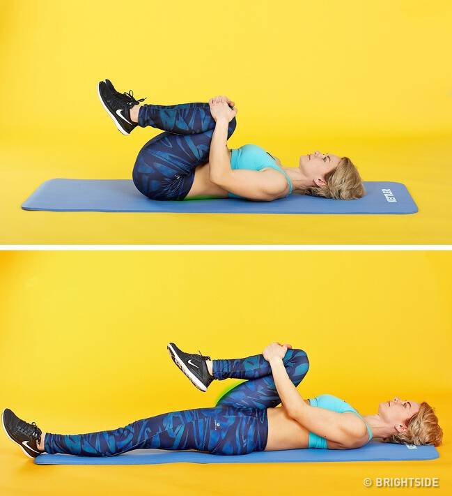 5 απλές ασκήσεις που θα σας ανακουφίσουν από τους πόνους στην πλάτη