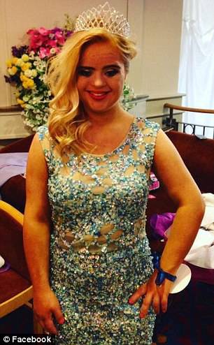 Kate Grant, 19, from Northern Ireland, is the first model with Down's Syndrome to win an international beauty pageant