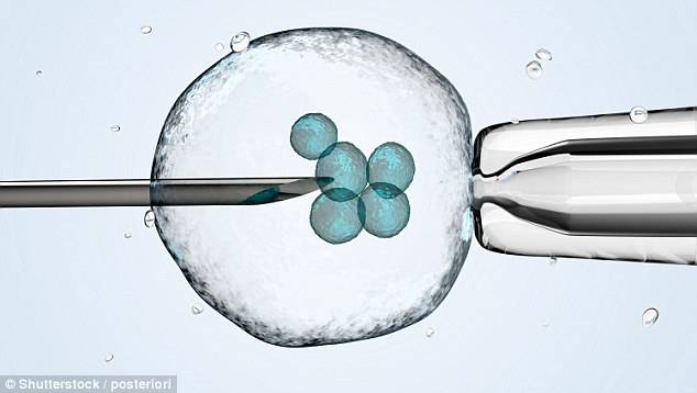 IVF treatment.ÃÂ The child, believed to be three-years-old now, was born via eggs and surrogate