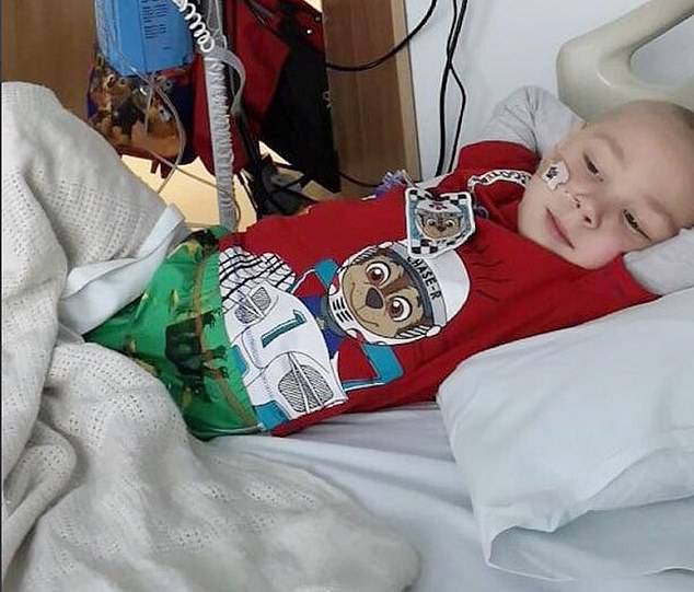Fighter: Zac is believed to be the only child with his rare form of leukaemia in the UKÃÂ 