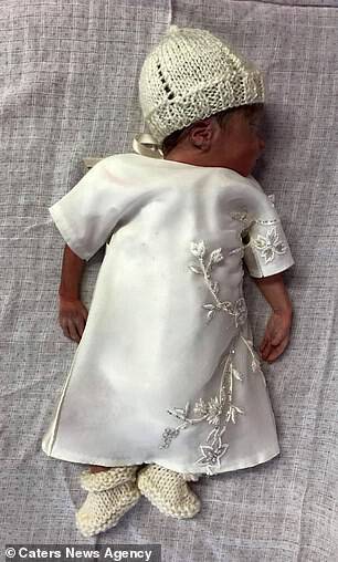 Â Emma and Paul picked out a special gown for their baby girl and washed her before her cremationÂ 