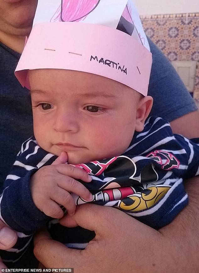 First pictures of two-year-old Julen Rosello, the Spanish boy who fell down a 15 inch wide bore hole at a countryside property near Malaga