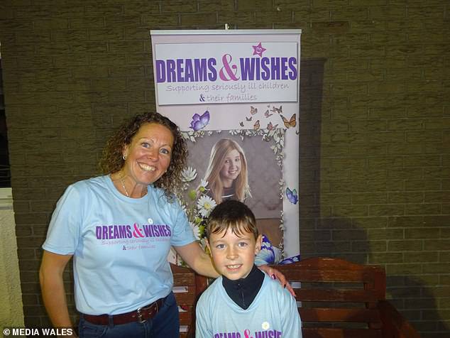 The family do everything they can to raise money for the charity Dreams & Wishes